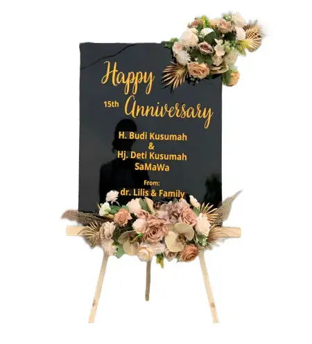 Papan Bunga Akrilik Kalong I